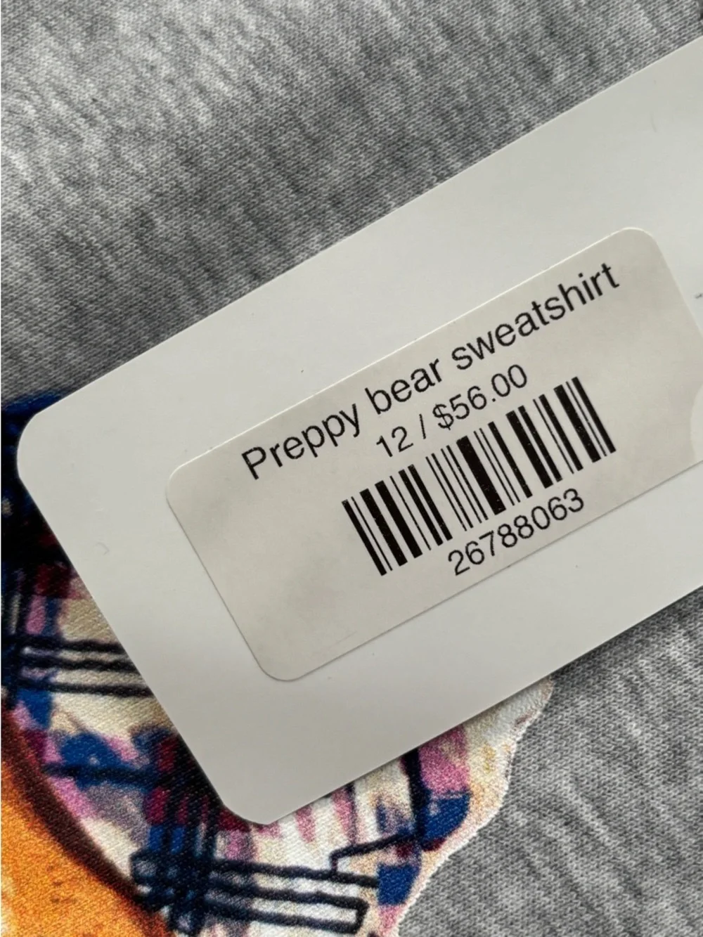 Tweenstyle NWT Preppy Bear Sweatshirt 12